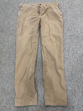 EUC Men’s American Eagle Outfitters Tan Straight-Leg Flex Chinos, Size 36 x 36